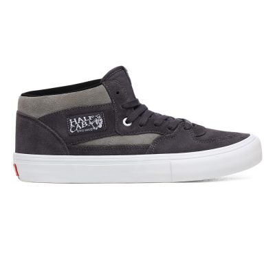 Vans Half Cab Pro - Kadın Bilekli Ayakkabı (Gri)